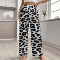 thumbnail image 2 of Animal Printing Leopard Pajama Pants Breathable with Pockets Pajamas For Lady Vintage Sleeping Pants Bedroom Homewear, 2 of 6