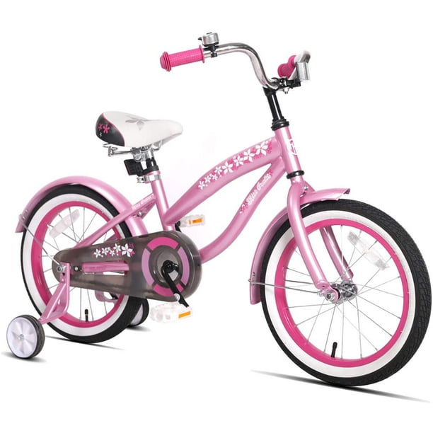 JOYSTAR 12" 14" 16" Kids Cruiser Bike for Ages 27 Years Old Girls