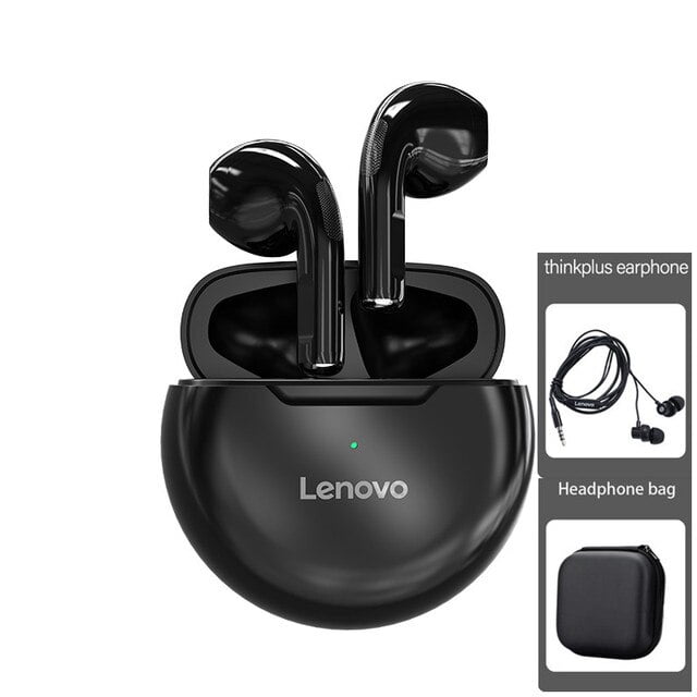 Lenovo HT38 TWS Earphone Wireless Earbuds with Mic for iPhone Xiaomi Sport Waterproof 9D Stere Headphone - Walmart.com
