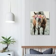 thumbnail image 4 of LHONGY Horses Wall Art &amp; Decor - Horse Wall Art - Horse Decor - Farmhouse Barn Wall Decor for Girls Bedroom Teens Room Living room 16x20 in, 4 of 5