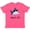 Vintage Hot Pink, variant on Inktastic Shark Life Fun Shark with Sunglasses Youth T-Shirt