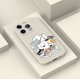 thumbnail image 3 of Elegante y divertido: ¡Obtenga la mejor funda plateada mate de doble capa para teléfono para iPhone 15 Pro Max y más!, 3 of 4
