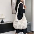 thumbnail image 3 of Bolso Bandolera Acolchado Hombro Mujer Citas para Niñas Gran Capacidad, 3 of 9
