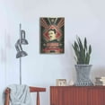 thumbnail image 4 of Luxe Metal Art 'Tesla' Metal Wall Art, 16"x24", 4 of 9