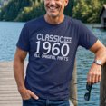 thumbnail image 4 of Jollimate Classic 1960 Shirt for Men, Vintage Birthday Tee, Graphic T-Shirt, Retro Gift for Dad, 4 of 6