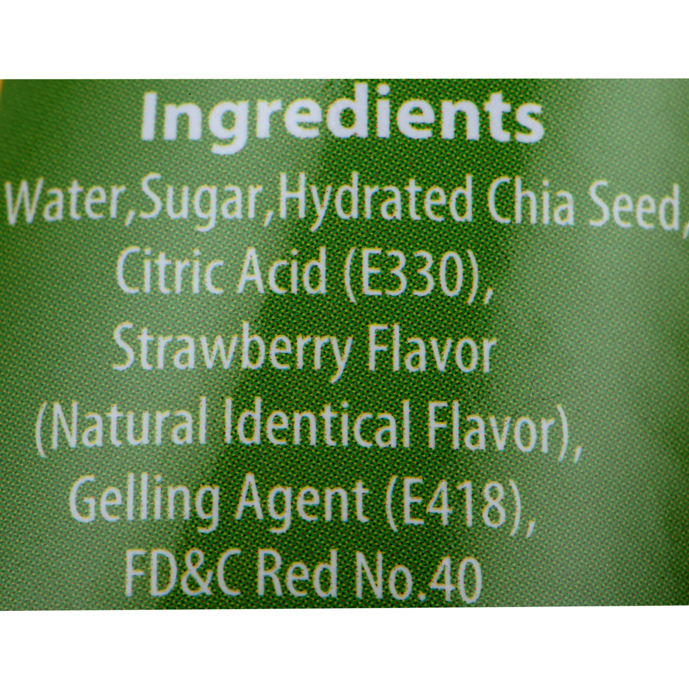 Faraon Chia Seed Juice, Strawberry Flavor, 9.8 Fl Oz