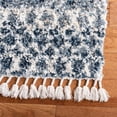 thumbnail image 7 of SAFAVIEH Melrose Coleman Overdyed Geometric Shag Area Rug, Navy/Ivory, 5'3" x 7'6", 7 of 7