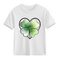 thumbnail image 1 of hengsof Chemises pour Enfants T-Shirts Graphiques à Manches Courtes Hauts Décontractés Quotidiens, 1 of 3