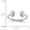 thumbnail image 3 of Sterling Silver Shell Ring, 3 of 3