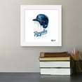 thumbnail image 4 of Gallery Pops MLB Kansas City Royals - Drip Helmet Wall Art, White Framed Version, 12" x 12", 4 of 5