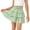Green, variant on Girls‘ Flounced Hem Tiered Solid Color Mini Skirt, Chic and Versatile for Parties and School Events 4-15 Years Green 13-14Years
