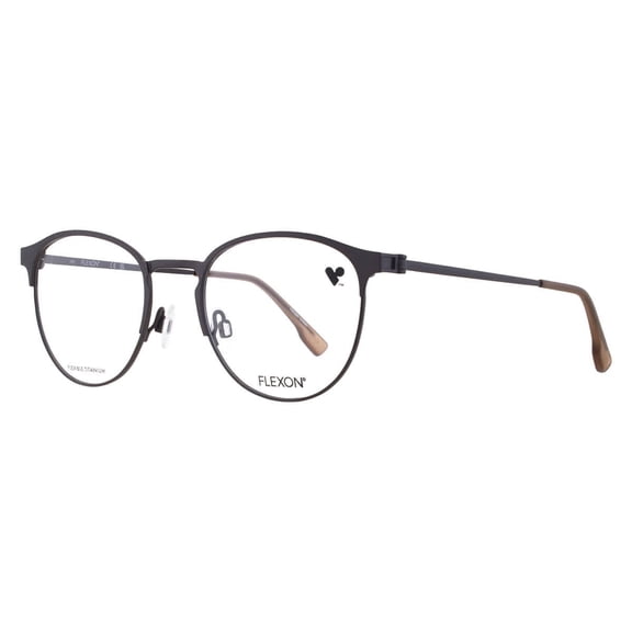 Flexon Demo Round Men's Eyeglasses FLEXON E1089 033 51