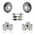 thumbnail image 1 of Transit Auto Rear Disc Brake Caliper Coated Rotors and Ceramic Pads Kit for Car Ford Focus KCG-100769N, 1 of 11