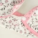 thumbnail image 4 of Brasier de Encaje Floral para Lactancia Materna Brasier de Lactancia de Algodón Frontal Abierto Suave Multicolor Ropa para Mujeres Embarazadas(40/90-Rosa) Ecomeon no, 4 of 4