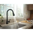 thumbnail image 2 of MOEN 87260BL Doherty Single Handle Pull-Down Sprayer Kitchen Faucet with Power Clean and Reflex in Matte Black, 2 of 4