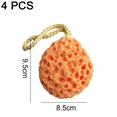 thumbnail image 2 of Dinheiro Honeycomb Ducha Limpieza Esponja Corporal Adultos Niños Exfoliante Corporal Cuidado de la Piel Herramienta Suavizante, 2 of 5