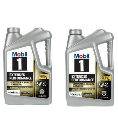 Mobil 1 Extended Performance Full Synthetic Motor Oil 5W-30 Pack of 2 MPN #120766