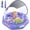 Purple, variant on CQHVKQ 34" Inflatable Baby Pool Float with Canopy, Baby Swimming Ring with Interactive Toy Play Console & Adjustable Safety Seat, Toddler Inflatable Swimming Float for 0-3 Years, Purple