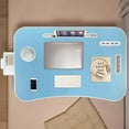 thumbnail image 4 of Laptop Bed Desk – Portable Foldable Lap Desk with Storage Drawer & Cup Holder for Bed, Couch, Working, and Reading, 4 of 14