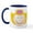 White/Navy Inside, variant on CafePress - Peanuts Sally Emoji - 11 oz Ceramic Mug - Novelty Coffee Tea Cup
