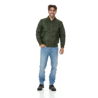 Pro Club Men's Flight Bomber Jacket - Walmart.com