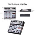 thumbnail image 3 of Mezclador De Audio BMG-06D Mezclador de audio compatible con Bluetooth de 6 canales 16 DSP (enchufe blanco de la UE), 3 of 5