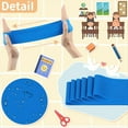 thumbnail image 3 of 12 Bandas para Sillas para NiñOs con Pies Inquietos para Sillas, Herramientas para TDAH, Asientos Flexibles para Aula Primaria (Negro), 3 of 8