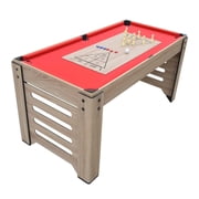 Hathaway Madison 6-in-1 Multi Game Table with Foosball, Table Tennis, 54-in