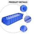 thumbnail image 3 of IFANLANDOR Bacs de Rangement pour Outils de Magasin Boîte de Rangement Bleue 1Pcs, 3 of 8