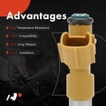 thumbnail image 4 of A-Premium 12 Holes Set of 6 Fuel Injectors Compatible with Honda Accord 2005, 3.0L, 4 of 5