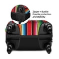 thumbnail image 2 of Balery Mexican Serape Blanket Stripes Funda de equipaje, fundas para maletas, elástica, lavable, protector de maletas, compatible con maletas de 18 a 32 pulgadas-Small, 2 of 7