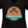thumbnail image 4 of Inktastic Cabo San Lucas Beach Vacation Women's Plus Size V-Neck T-Shirt, 4 of 5