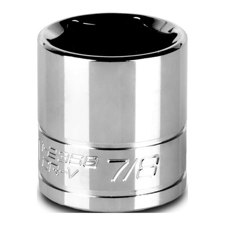 UPC: 0886352123594 | Capri Tools 7/8-Inch Shallow Socket 3/8-Inch Drive 6-Point SAE