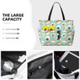 thumbnail image 3 of Naloa Kawaii Sushi Large Capacity Beach Bag, Waterproof Sandproof Beach Swim Pool Bag Tote Bag for Women, 3 of 7