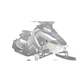 thumbnail image 2 of Polaris 5451231-599 White Lightning Right Hand Side Panel  OEM Indy Pro RMK Rush SKS, 2 of 5