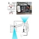 thumbnail image 3 of Tuya WIFI 2.4G Smart Garage Door Opener Controller Open and Close By Phone APP Compatible Alexa and Home US Plug, 3 of 5