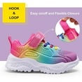 thumbnail image 3 of HARVEST LAND Girls Glitter Sneakers Slip-on Athletic Tennis Shoes for Boys Toddler Little/Big Kids, 3 of 6