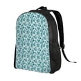 thumbnail image 2 of Fotbe Teal turquoise shell Mochila de Viaje para Laptop, Mochila Ejecutiva Delgada y Resistente 15.6", 2 of 8