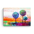 thumbnail image 3 of Startonight Canvas Wall Art Three Multi Color Abstract Trees, Framed Wall Decor 24" x 36"&nbsp;, 3 of 6