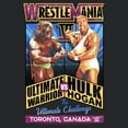thumbnail image 2 of Womens WWE Hulk Hogan VS The Ultimate Warrior Poster Racerback Tank, 2 of 4