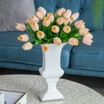 thumbnail image 3 of 12" Elliott Decorative Urn-Color:White,Style:Modern Chic, 3 of 3