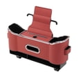 thumbnail image 4 of S SERENABLE Back Seat Storage Box,Backseat Organizer Storage Box,with Partition Design,Hanging Headrest Backseat Organizer,for Truck Red, 4 of 9