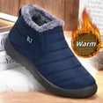 thumbnail image 5 of Men's Winter Snow Boots Outdoor Warm Lightweight Shock-absorbent Walking Shoes, 5 of 6
