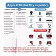 thumbnail image 3 of Adaptador Lightning a USB 3.0 para iPhone iPad OTG, 3 of 8