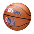 thumbnail image 4 of Wilson NBA DRV Americana Basketball, Size 7 (29.5"), Outdoor All‑Surface Ball with Patriotic Red/White/Blue Design, 4 of 9