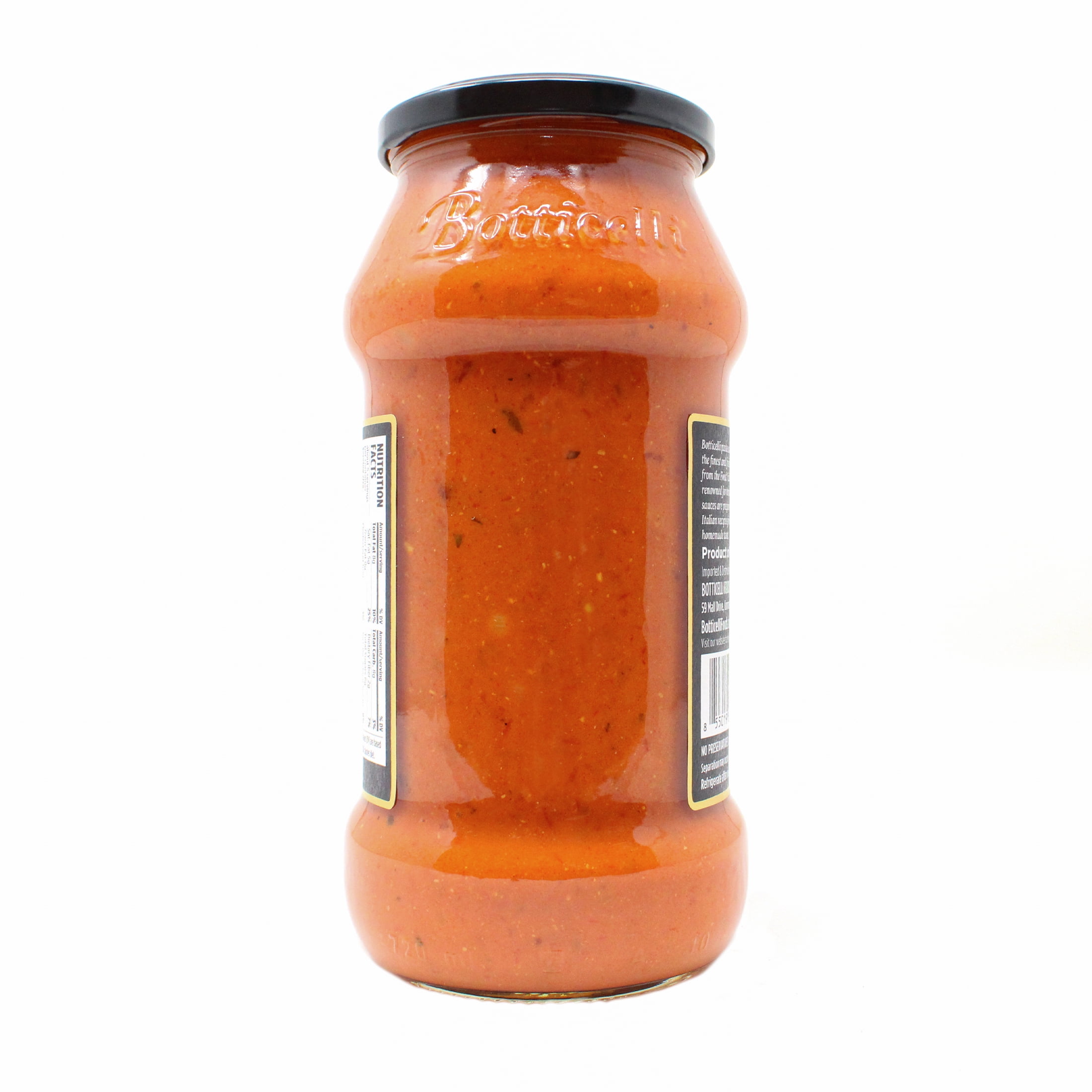 Botticelli Alla Vodka Pasta Sauce, 24 oz, 5 Servings, No Preservatives
