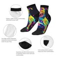 thumbnail image 5 of Naloa Neon Pop Art Pitbull Ankle Socks for Women Non Slip Socks No Show Socks Classic Low Cut Casual Socks Casual Socks, 5 of 7