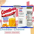 thumbnail image 3 of Combos Cheddar Cheese Flavored Baked Cracker Bulk Pack - 4 Separate 6.3 oz Bags for Over 24 Ounces Total - Stuffed Cracker Snacks for Road Trips, School, Work in Cornershop Confections Pack, 3 of 3
