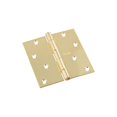 thumbnail image 1 of Hinge Door 4In Sq Cnr Pol Brs 830213, 1 of 1