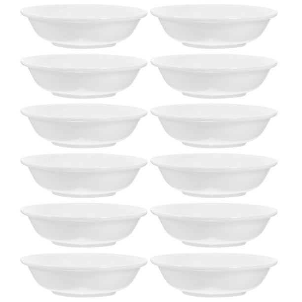 12 piezas de platos de soja platos salsa platos reutilizables platos sazonado plato de aperitivo